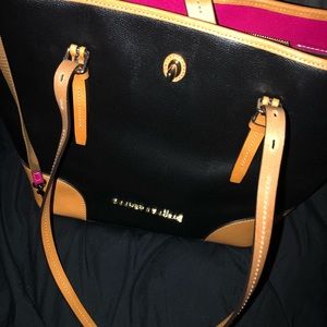 Black Dover Leather Tote